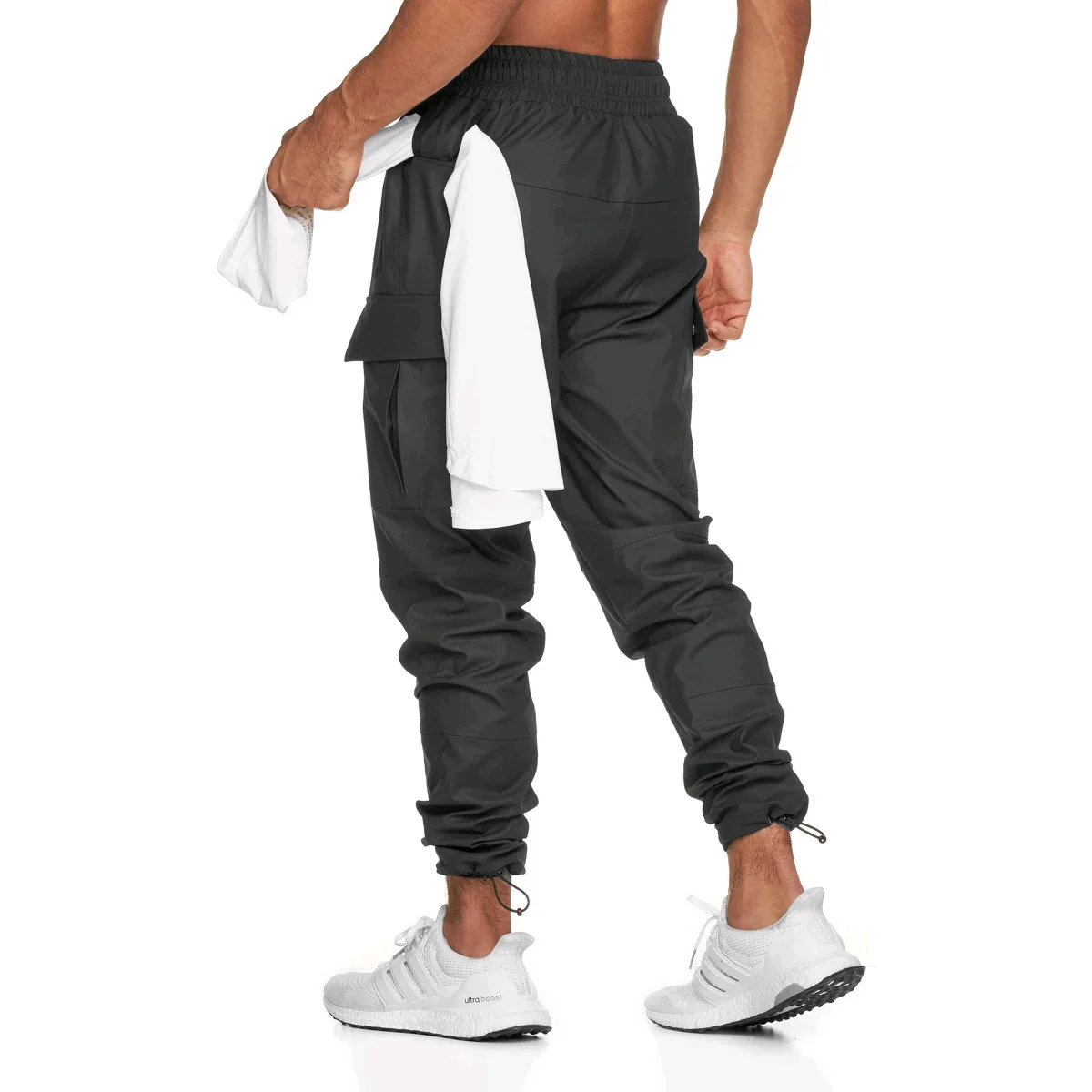 Men's Athletic Workout Pants Fitness Tapered Joggers Track Sweatpants