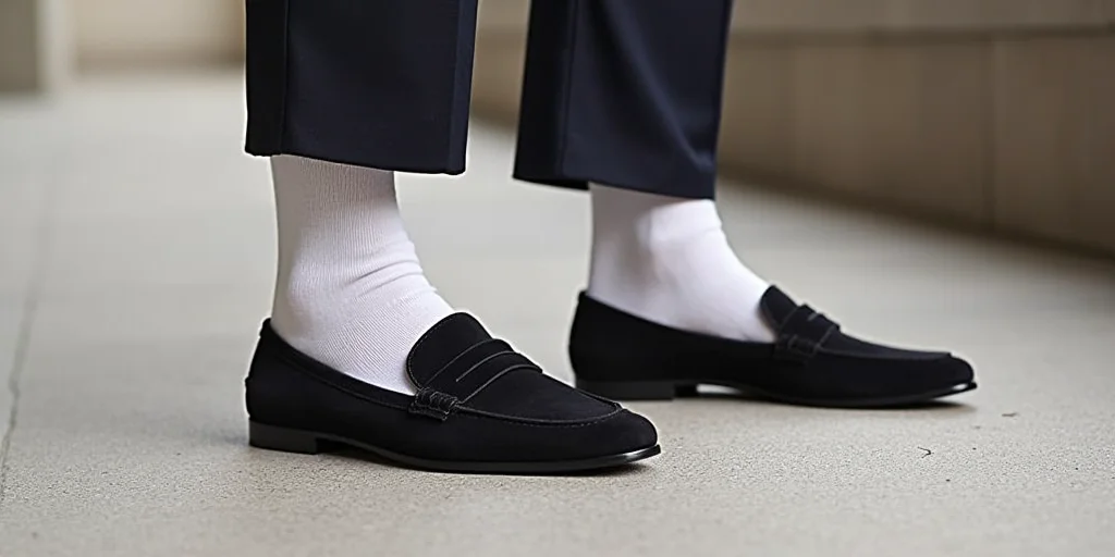 Mastering The Art Of Effortless Elegance With Socks For Loafers Men