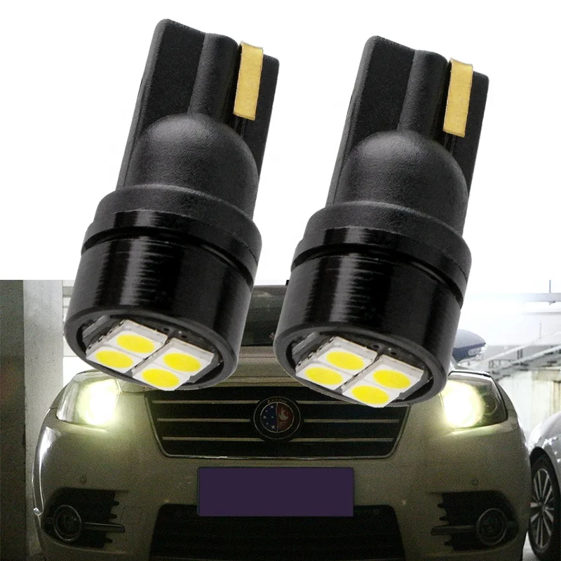 

Aluminum Nonpolarity 12V Led T10 Bulb 2835 4SMD W5W Car Led Lighting Wholesale Led Clearance Marker Light