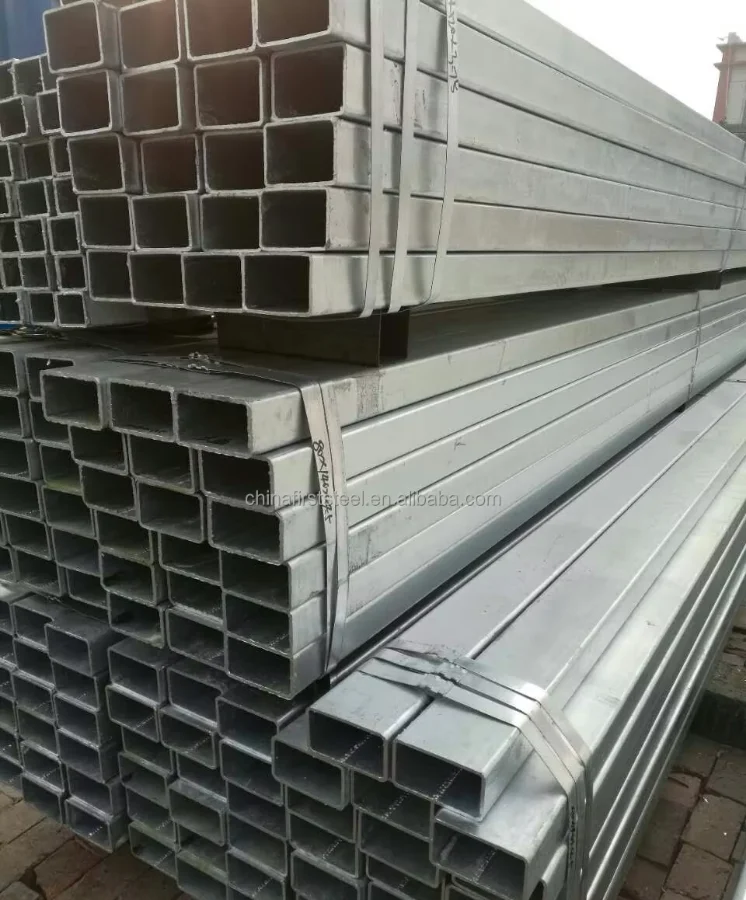 High Strength Prime Astm A36 Metal Hollow Pipe Gi Galvanized square Steel Tube 15x15 100x100 for Construction Project Use