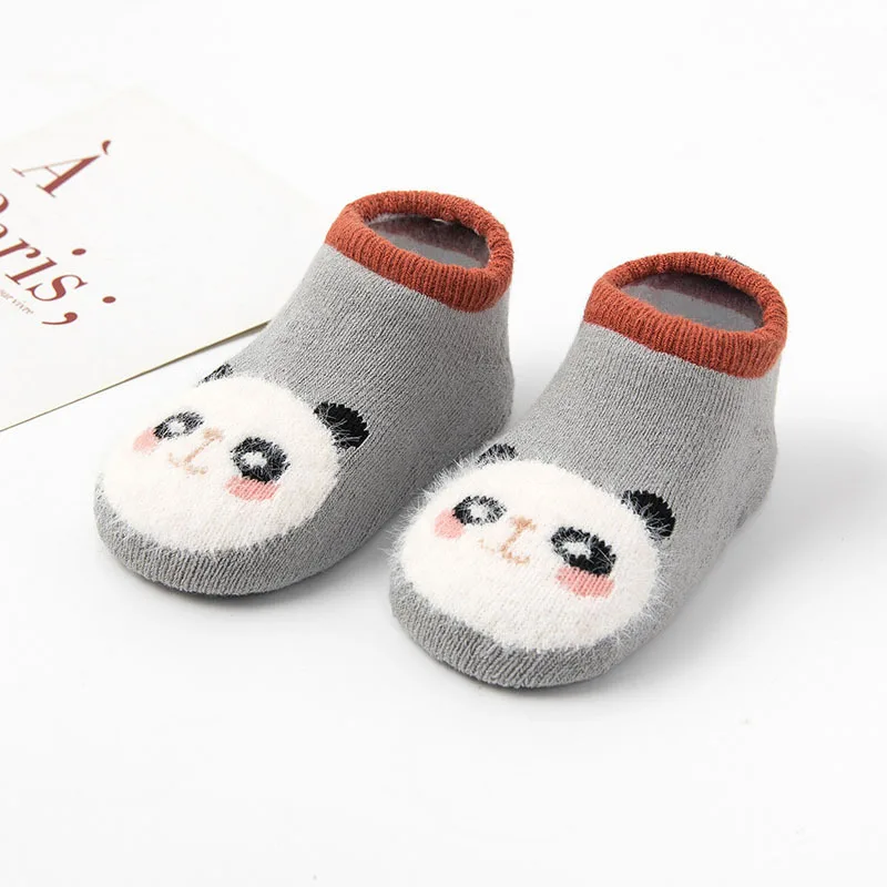 

Hot sales New design baby socks antislip Thick socks Crawling socks manufacturer