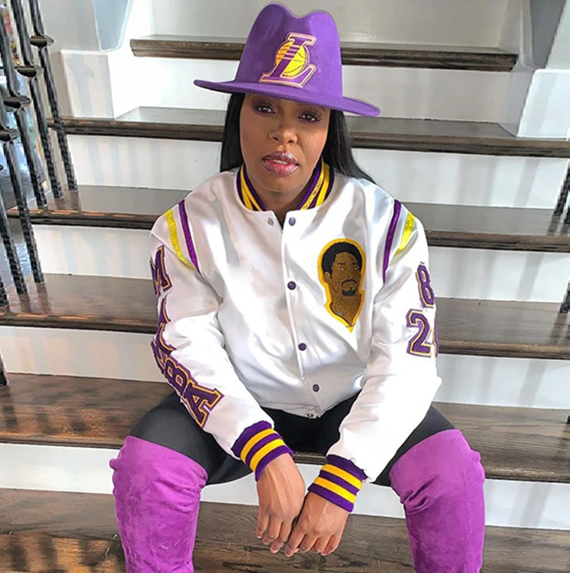 

2021 Custom Letter Printed Spring Simple Coat Regular White Plus Size Jacket Women