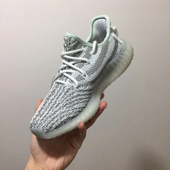 

350 V2 yezzy dropshipping running trainers air yeezi us5-13 blue tint zebra tenni sport shoe sneaker jogger for women & men