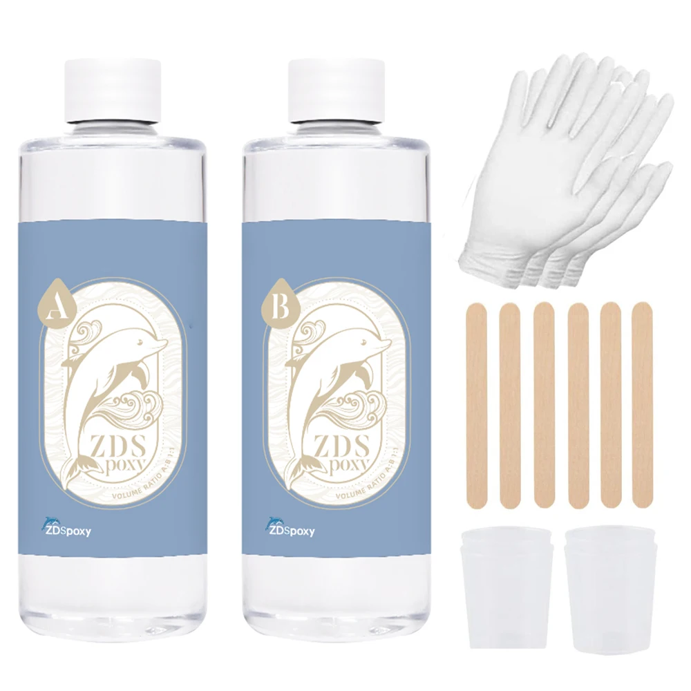 

Dropshipping Products 2023 Epoxy Resin Crystal Clear Resina Epoxica A Y B And Hardener Diy Resin Crafts Arts Supplies Making Set