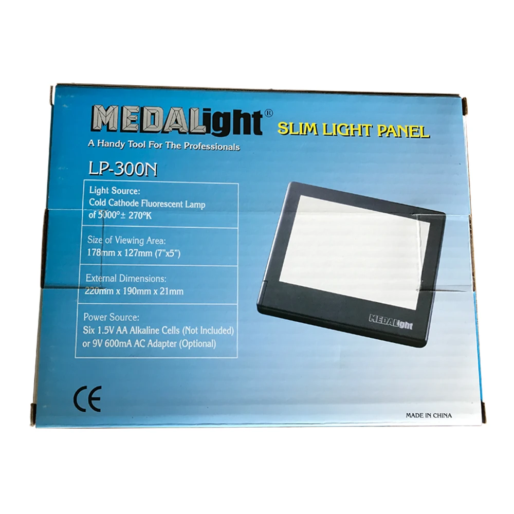 Medalight Slim Light Box Photographic 5500K Light Panel Negative Film