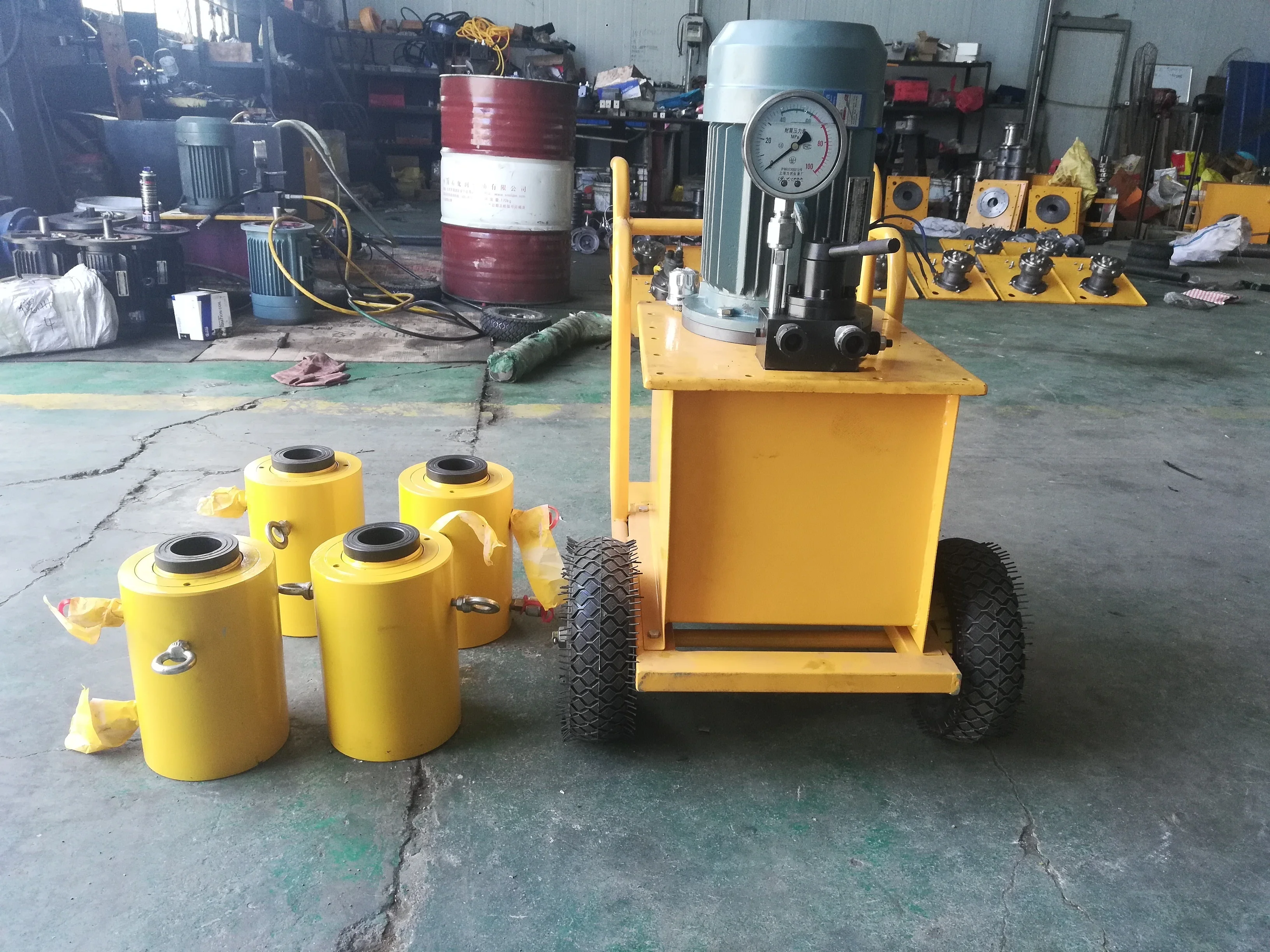 Hydraulic Tools Wrench Hollow Cylinders For Removing Plate Heat