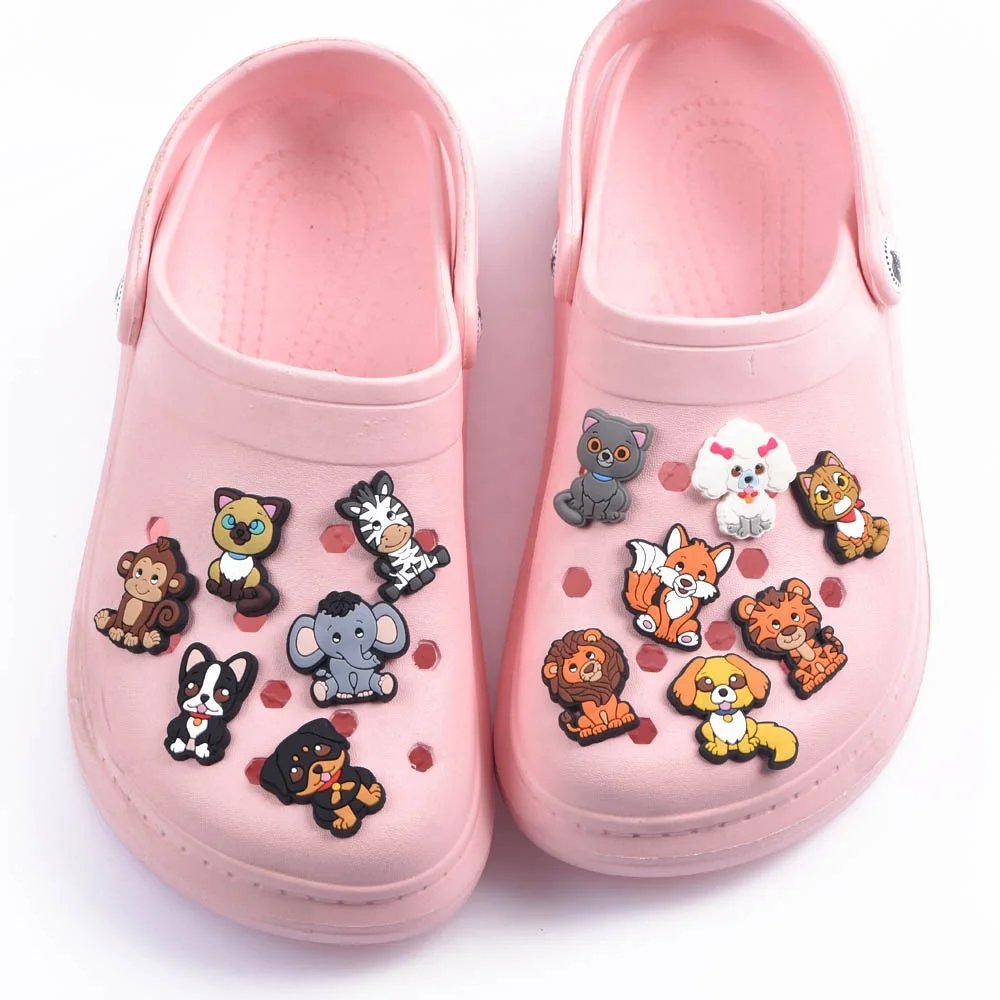 

Popular PVC Cute Carton Shoe Charms Clog Shoes Decorations Wristband Accessories Birthday Party Gifts for Kids, Jewelry