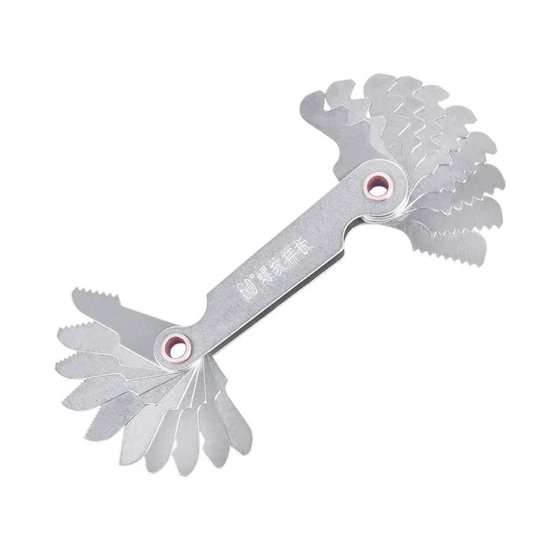 
20 Blades Metric 60 system Screw Thread Pitch Gauge Screw Thread Measuring tool 