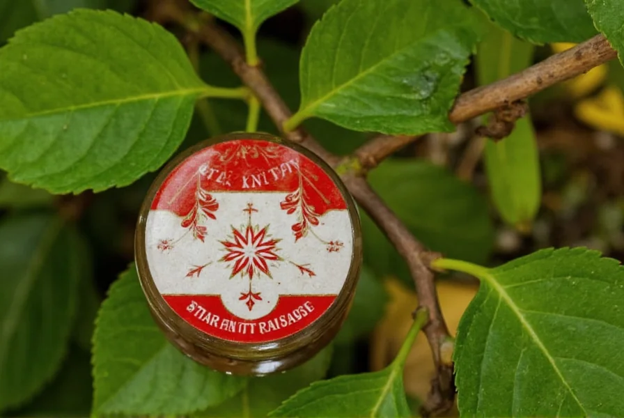 Proper storage containers for dried spices including star anise