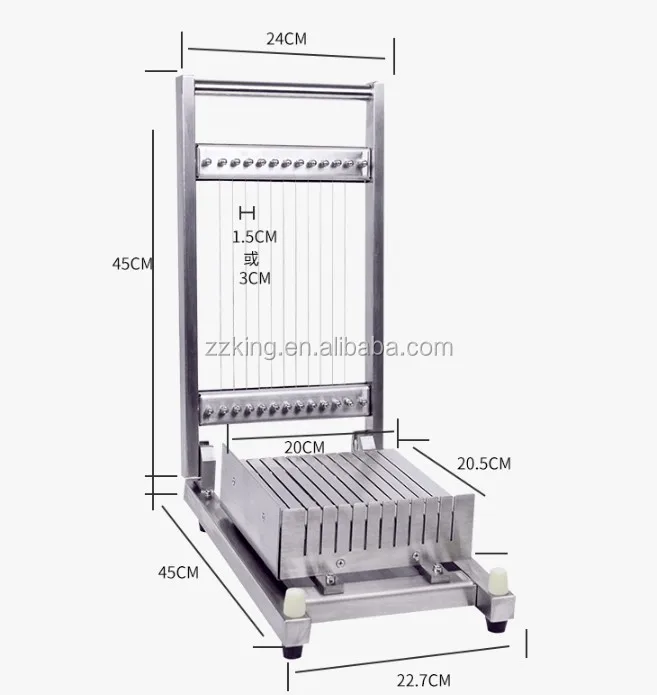 Manual Chocolate Guitar Cutter Machine Cake Cube Square Cutting Machine  25*25m Guitar Cutter for Chocolate Cheese Cake Wire Cut Stainless Steel  Chocolate Cutter - China Manual Chocolate Guitar Cutter Machine, Cake Cube