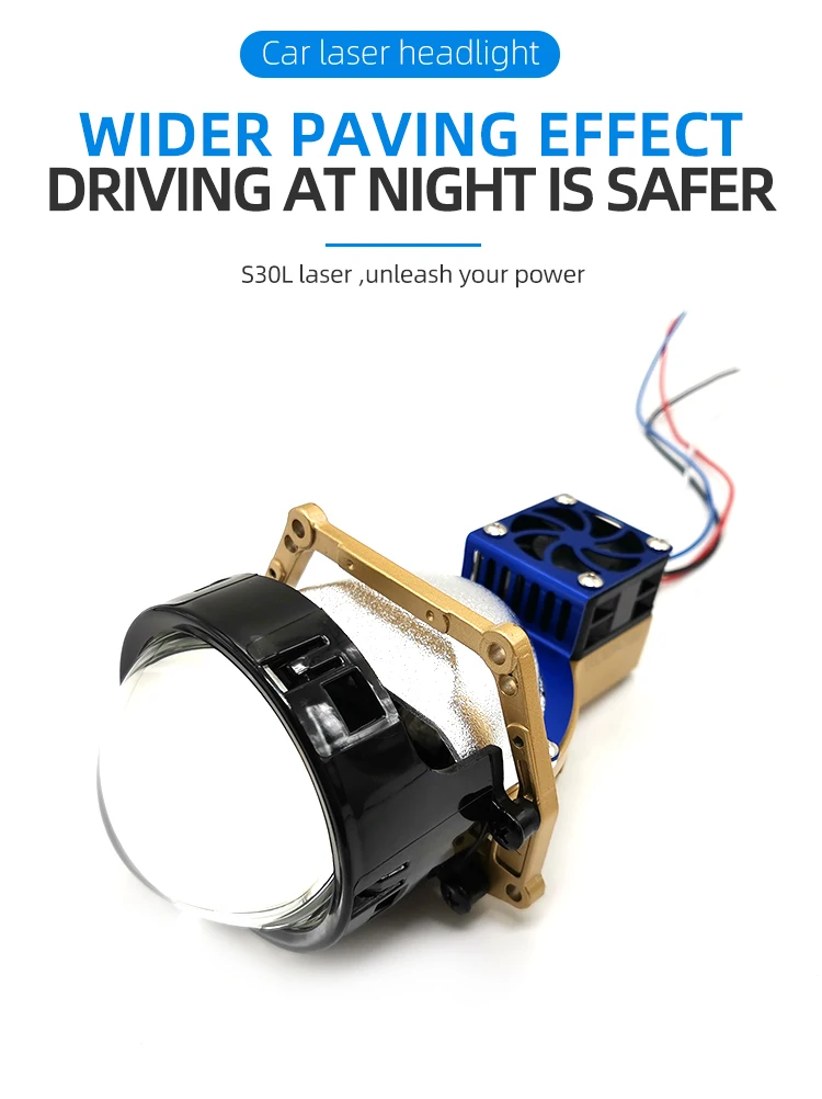 Shuntu S30l Circle Automotive Led Bifocal Super Bright 12v 100w Lens