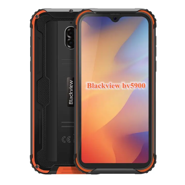 

In Stock Global Blackview BV5900 Rugged Phone 3GB 32GB IP68 Waterproof Quad Core Cell Android Blackview Mobile Phones