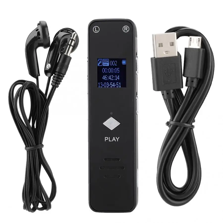 

Professional USB Digital HD Anti-noise Portable Mini Audio Recording Pen Voice Recorder Black digital voice recorder dictaphone