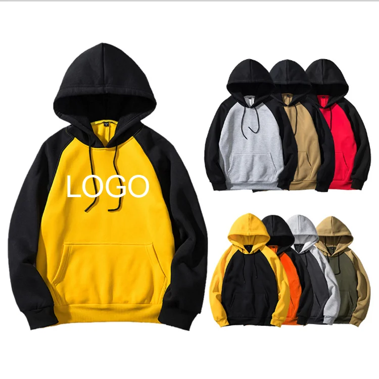 OEM Design Crew Neck Embroidered 100% Cotton Hoodie Sweatshirt