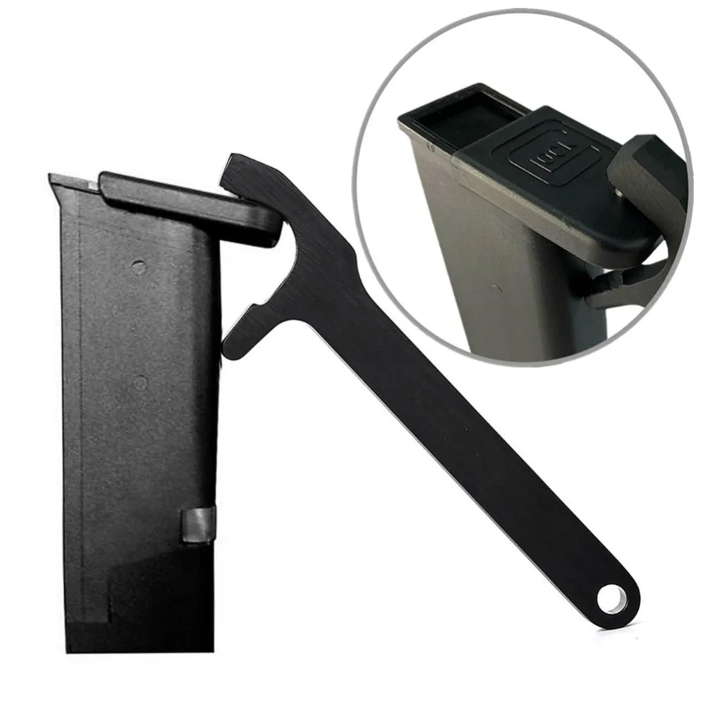 

Magazine Base Floor Plate Removal Grip For Glock 17 19 20 21 25 26 43 Pistol Gun 9mm Mag Baseplate Disassembly Tool Accessories