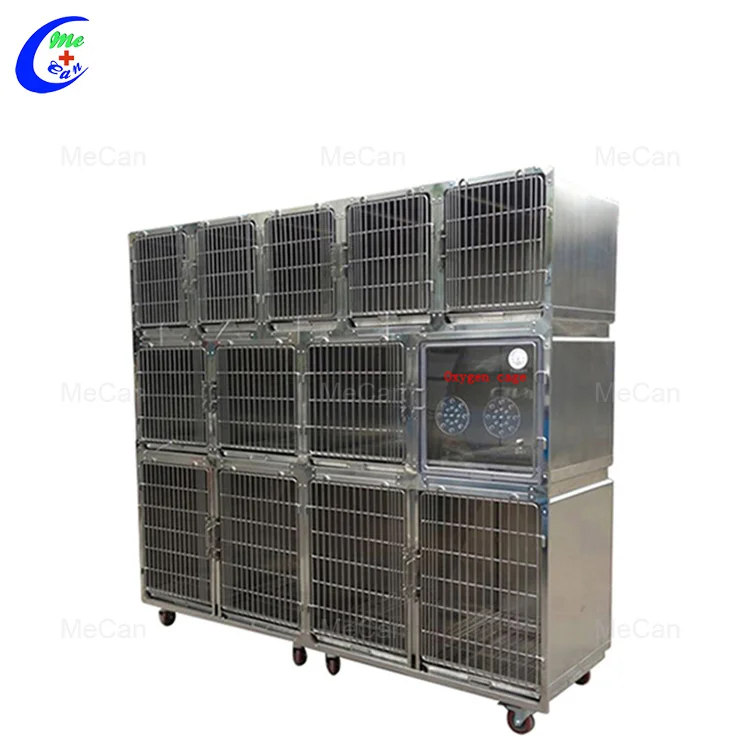 

Veterinary Equipment Stainless Steel Veterinary Animal Pet Dog Cage