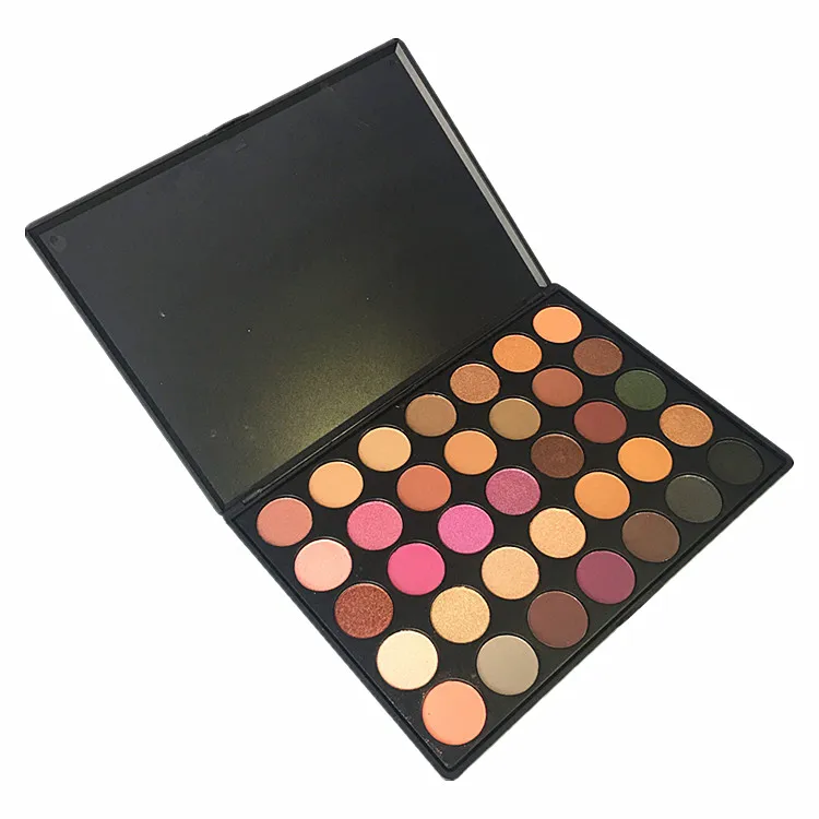 

Imported wholesale makeup 35C neutral eyeshadow palette private label makeup palette, 35 colors