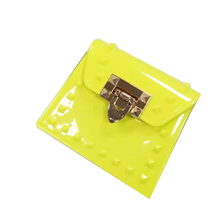 

New Arrivals Wholesale Lightweight Color Handbags Mini Kids Jelly Chain Purse Bags Shoulder Bag, Pics