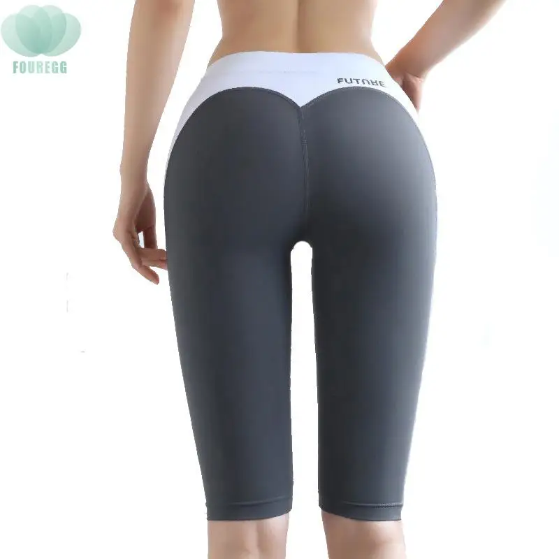 

One stop Wholesale Women Summer new yoga suit fitness suit women's sports pants tight middle pants quick-dry running shorts