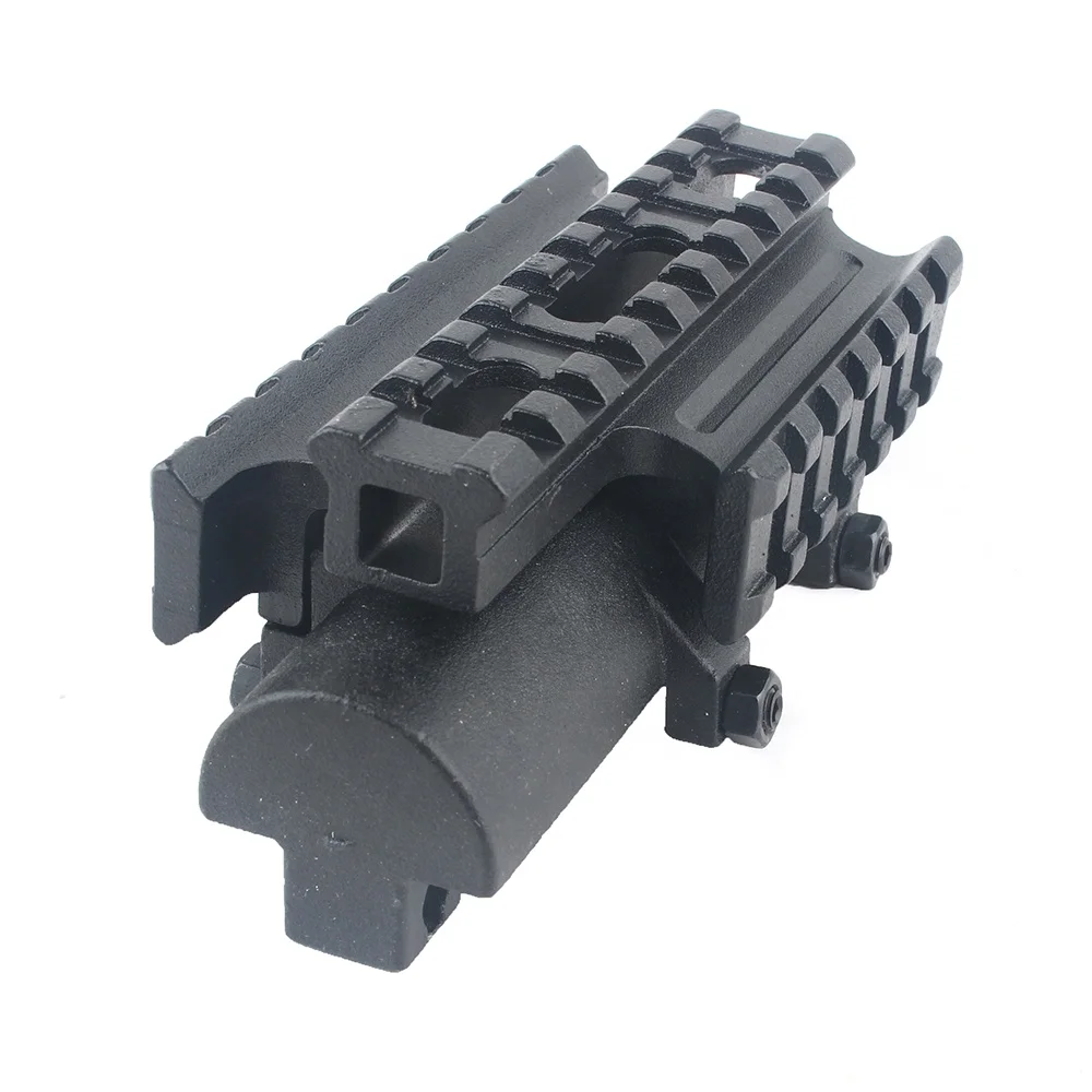 

New Gen SKS Tri-Rail Tactical Hunting Scope Mount MNT-T640TR Aluminum Picatinny Rails, Black