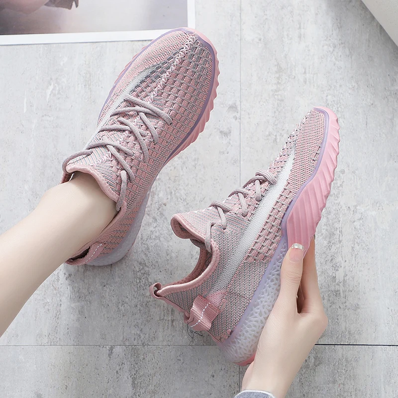 

INS hot and popular shoes casual women's fashion sneakers, Beige,grey,pink