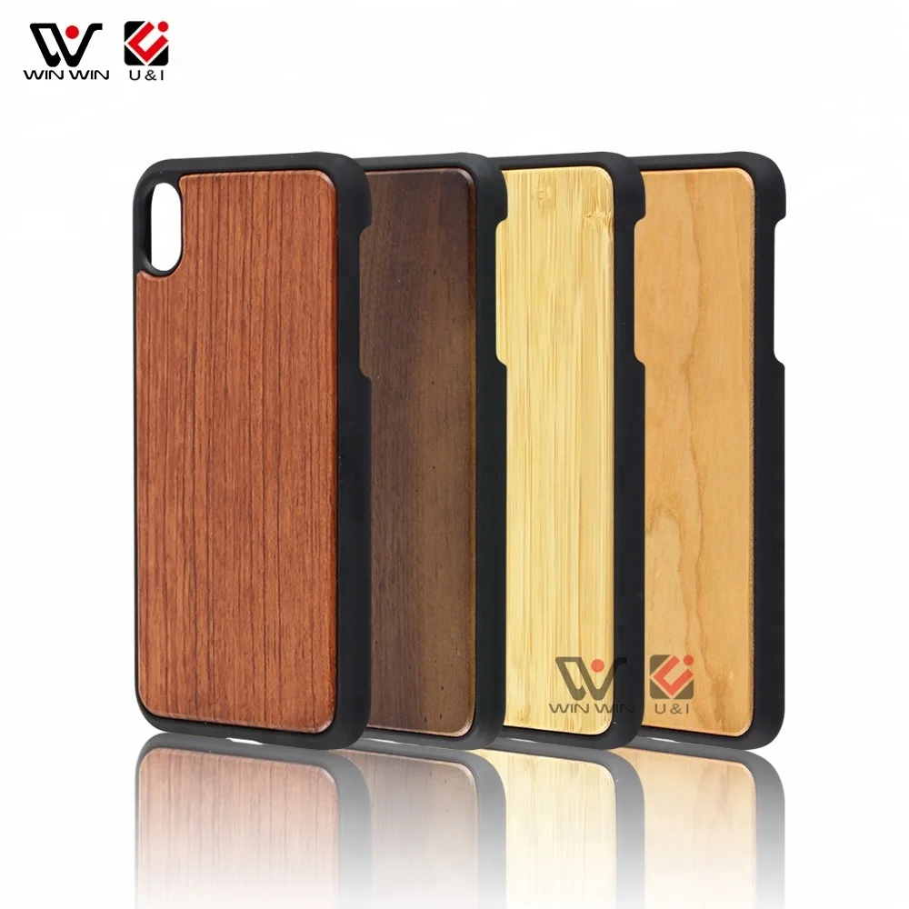 

Nature Cherry Wood Phone Case Custom Engraved Pattern Mobile Cover
