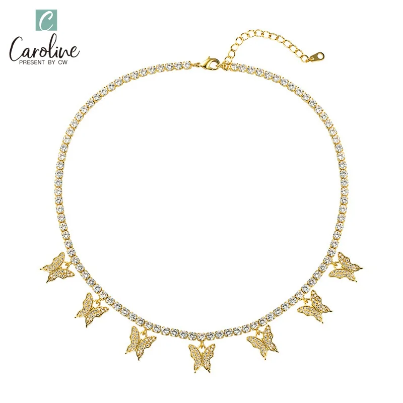 

Whosale Butterfly Chain Necklace Jewelry