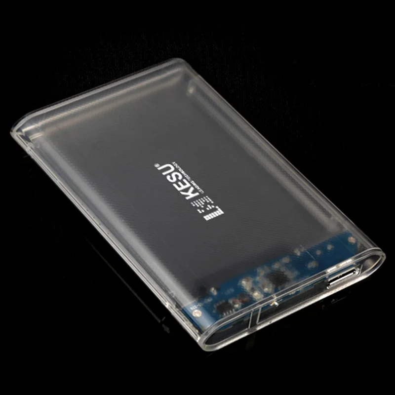 

Wholesale 2.5" inch external hdd enclosure transparent usb 3.0 harddisk case carcasa disco duro externo portatil