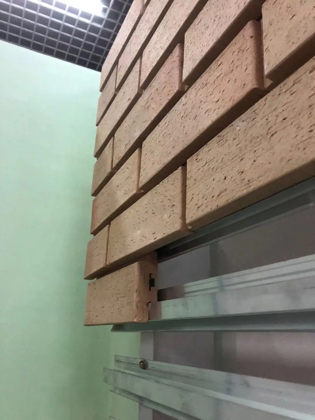 
Cladding facade wall slip bricks in size of 215*65*28mm 