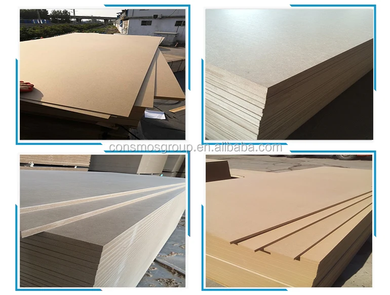 4x8 Melamine Laminated Mdf Board / Plain Mdf Board - Buy Flakeboards ...