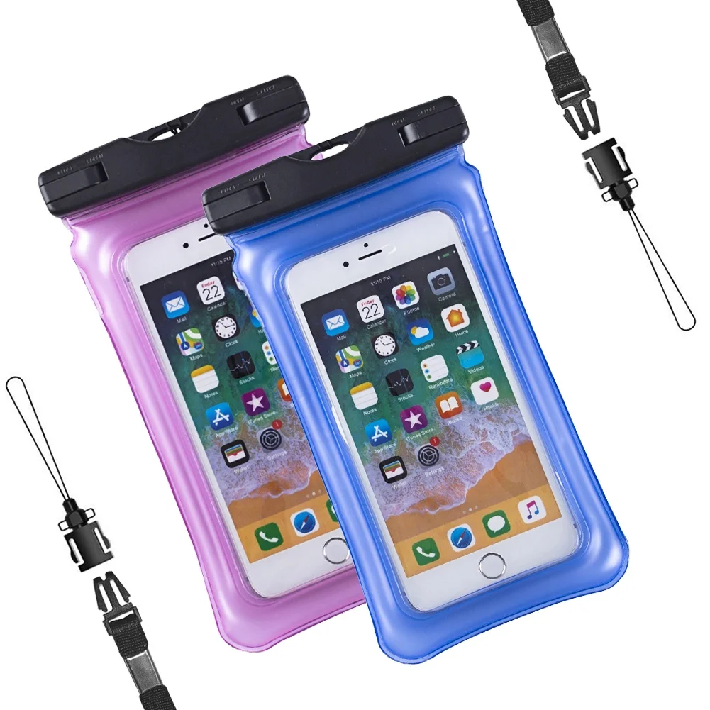 

YUANFENG Large Water Resistant Accessories Cellphone Dry Bag PVC IPX8 Waterproof Bag For Mobile Phone