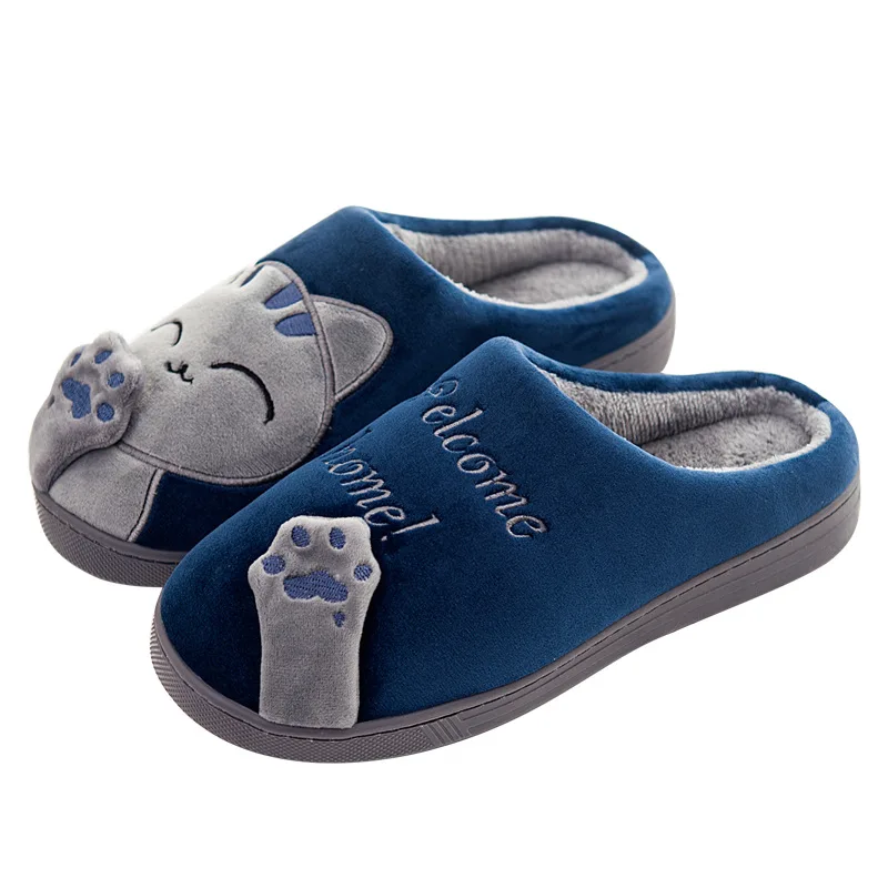 

Women Cozy Memory Foam Slippers Indoor Outdoor Winter Warm Fluffy House Shoes Anti-Slip Rubber Sole Closed Toe Slip on Sandals, Mix color