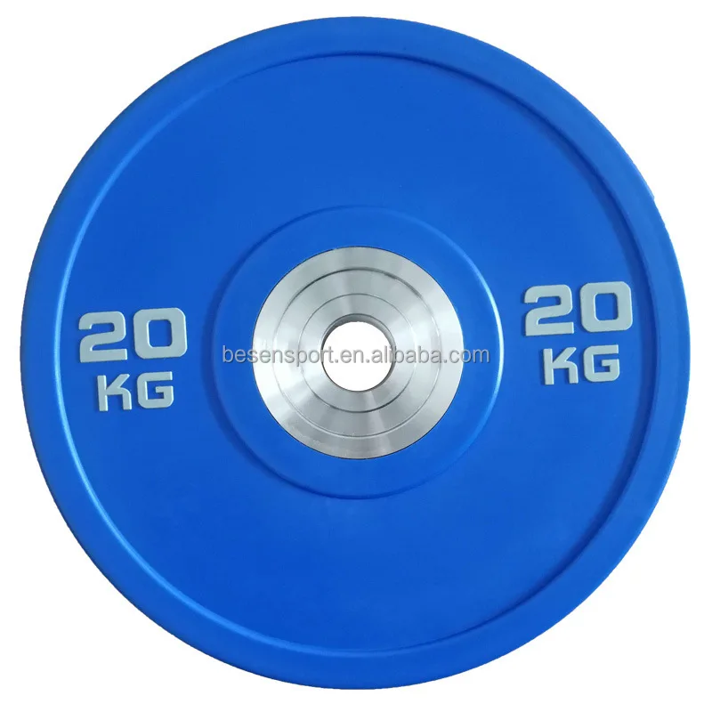 

Fitness Weightlifting CPU Urethane Bumper Plates LB, Color