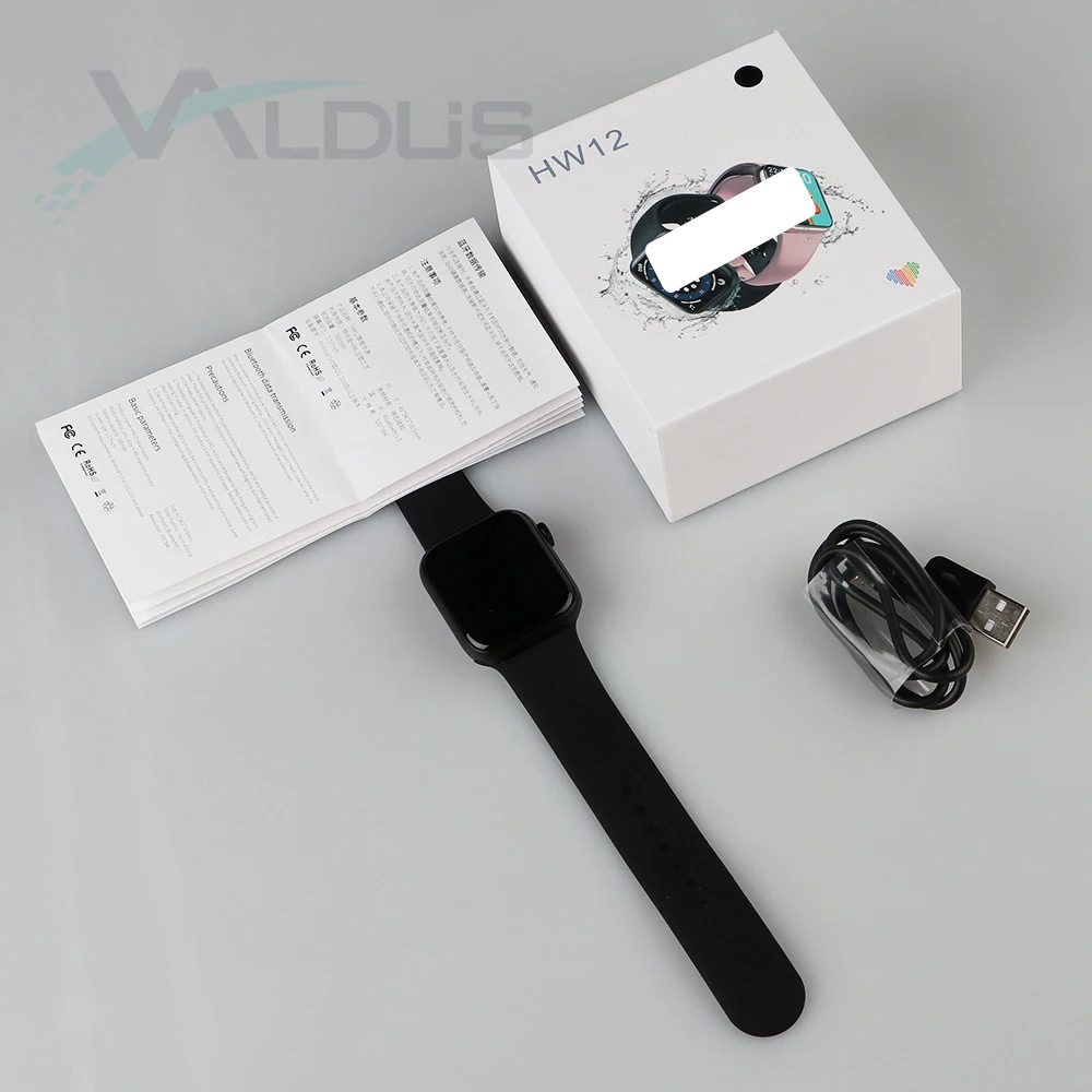 

40mm screen bt call waterproof montre relogio series 6 smartwatch reloj inteligente smart watch HW12, Pink, red, black, blue, white