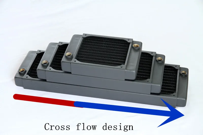 
copper pc water cooling radiator 
