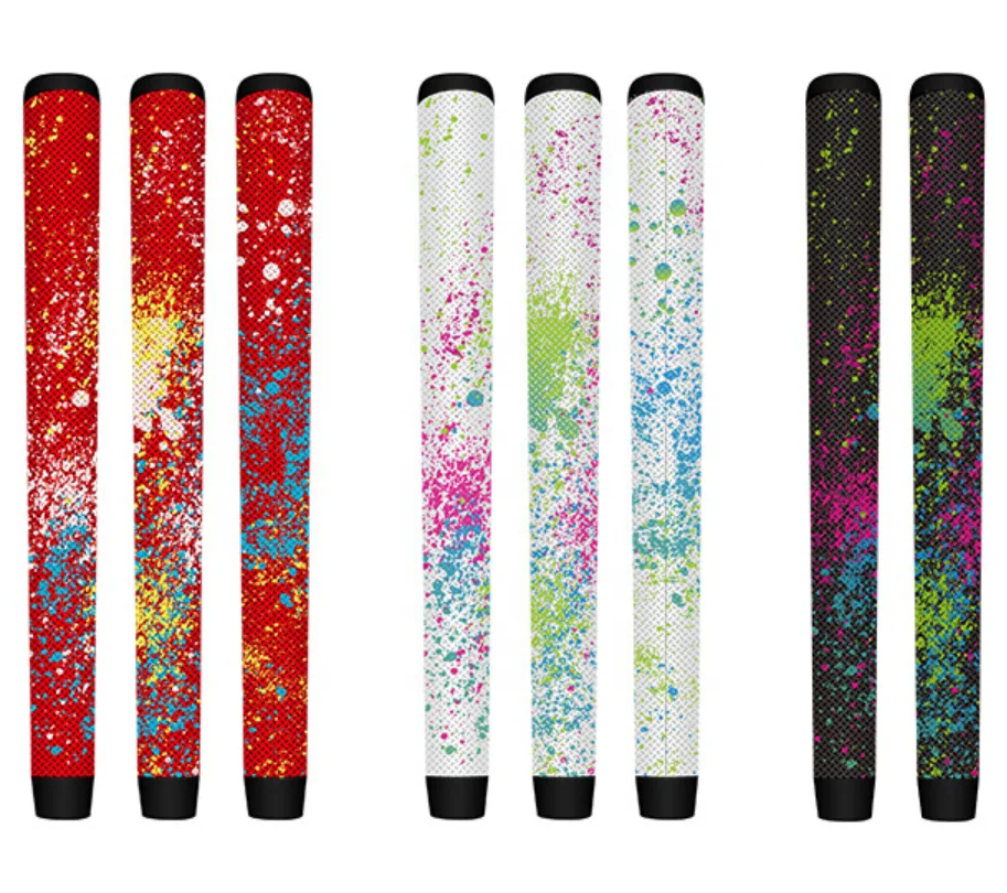 

camouflage Super light PU Polyurethane leather Putter grips