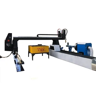 Gantry cnc tube and plate cutter