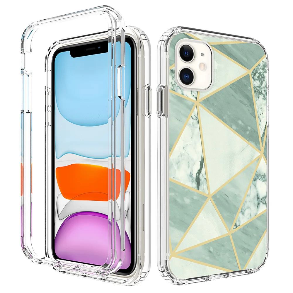 

Hot Sale Marble Clear Tpu Transparent Shockproof Phone Case For Iphone 11