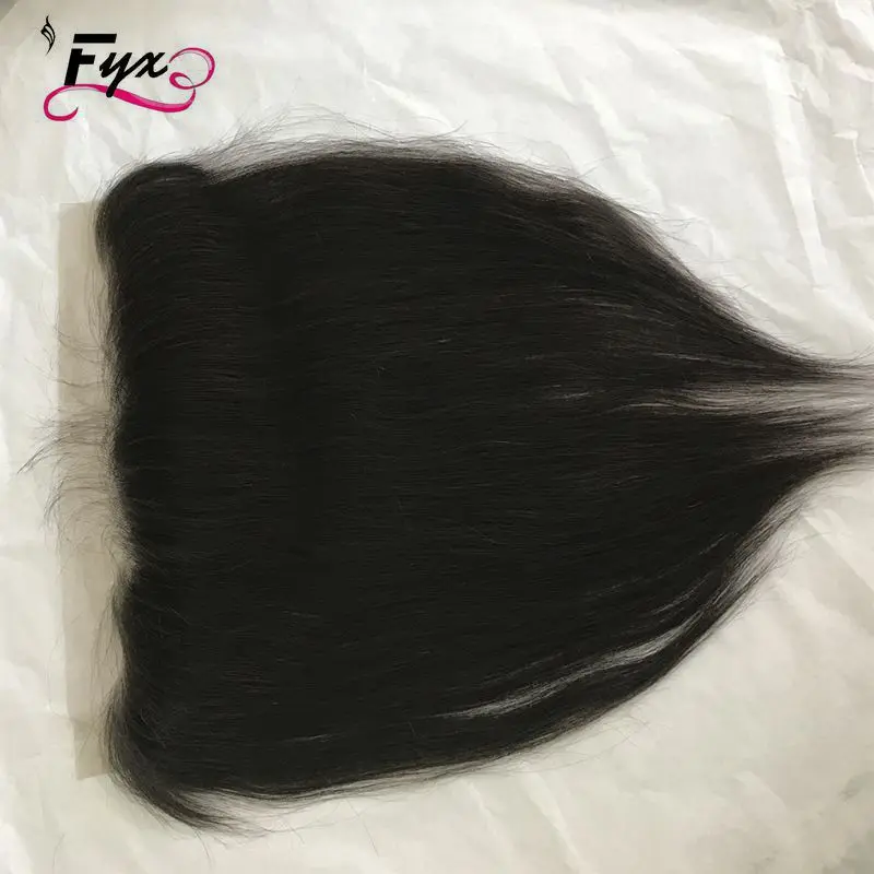 

13x2 transparent lace frontal 100% human hair Indian hair lace frontal closure13*2 for PROMOTION