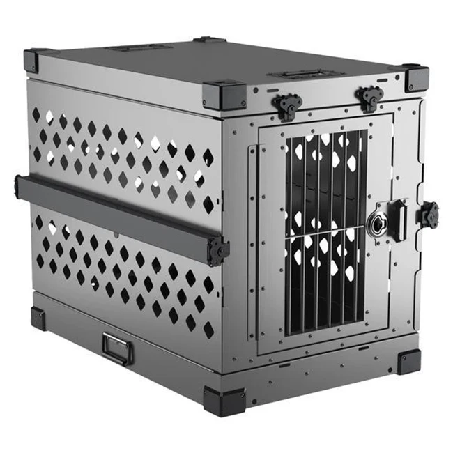 

small portable aluminum dog travel crates and cages for sale, Optional