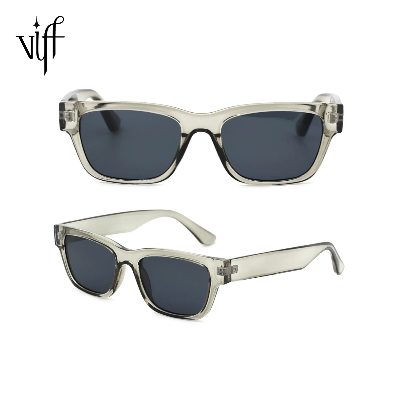 

VIFF HP20892 Custom Eyewear Designier Manufacturer Retro Men Women Glasses River Irregular Designer Sunglass Sunglasses