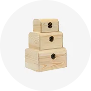 Imballaggio in legno e bambù