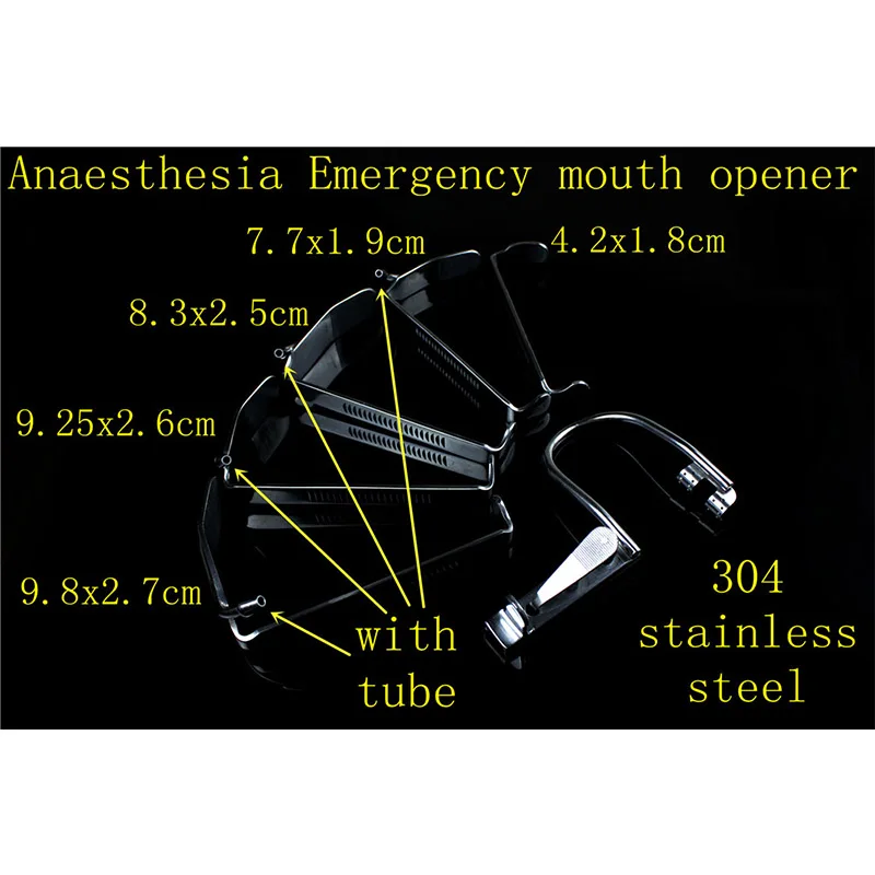 

JZ medical oral cavity instrument stainless steel Respiratory Anaesthesia Emergency mouth opener first aid rescue Mouth spreader