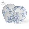 Fine bone china dinnerware sets porcelain dinner sets blue bird charger plates tableware