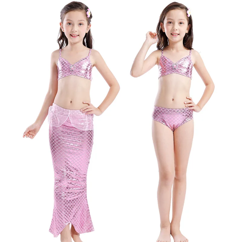 

Du Liang Wholesale new children mermaid 3 piece swimsuit swimwear kids bikini