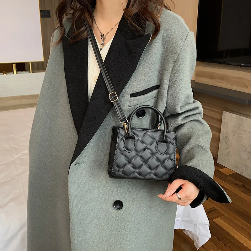 

2022 Designer High Quality Mini Small Messenger Bags For Women Girl Purse PU Leather Handbag Ladies Girl Crossbody Bags