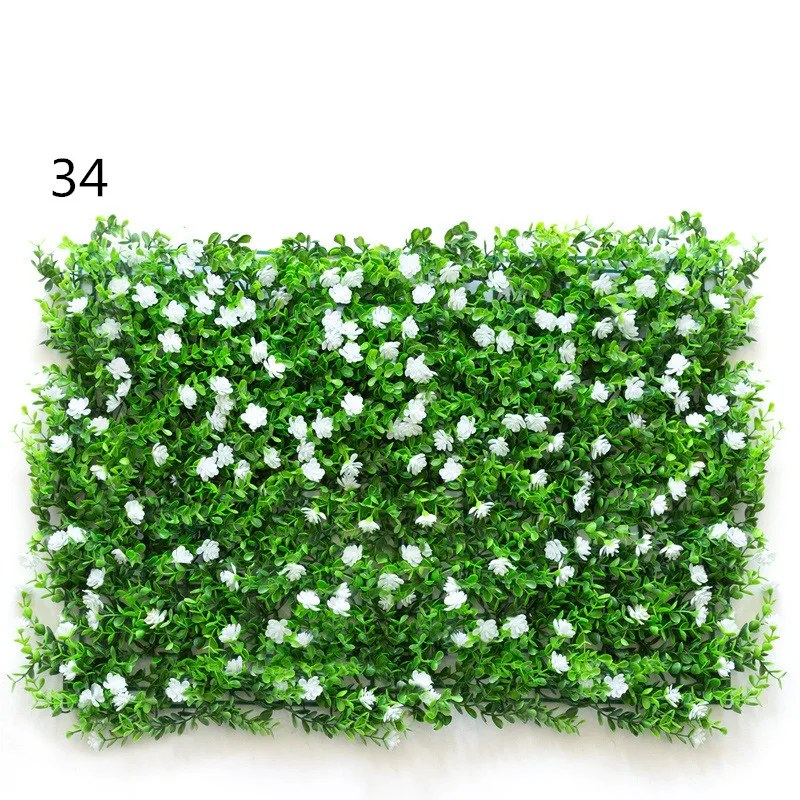 

A-601 Artificial Vertical Green Flower Wall Grass Backdrop Outdoor Decoration
