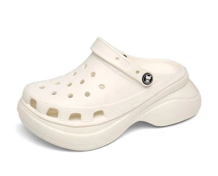 

Fashion hot style Ins Thick Bottom 8CM Increase Women Crocks Mules classic Clogs, Multicolor