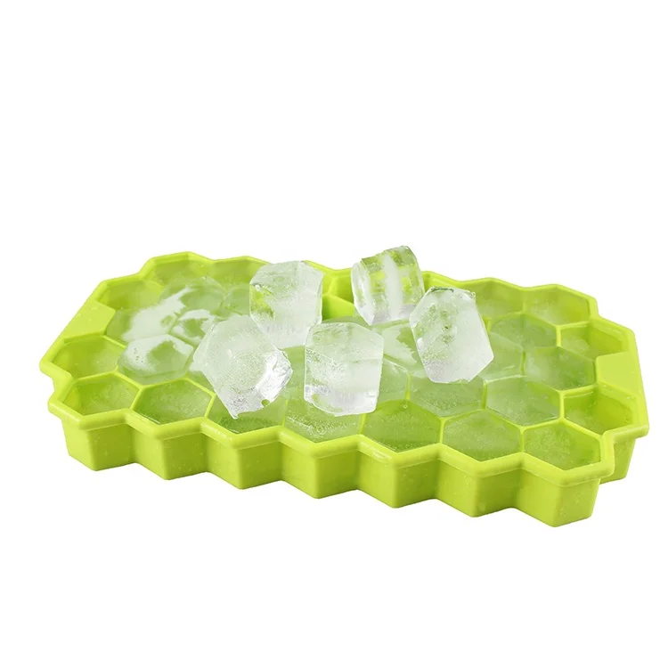 

Flexible BPA Free Honeycomb Silicone Ice Cube Tray