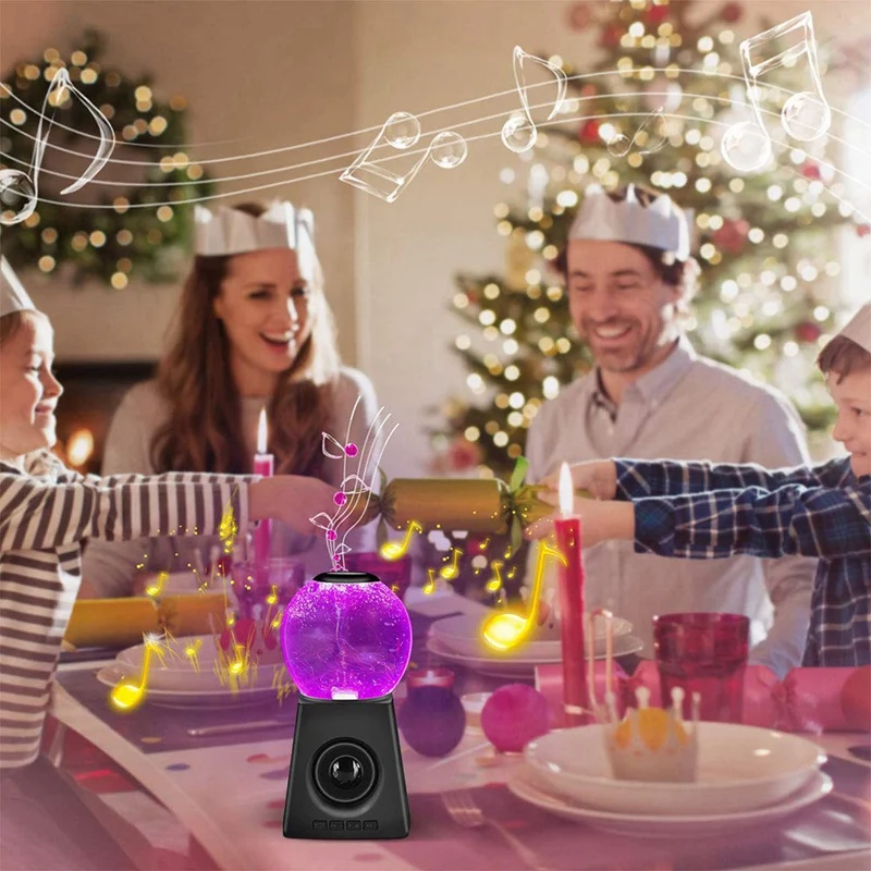 Party design Color Led Water Tornado Night Light Colorful Led Bluetooth Speaker Water Dance Audio Subwoofer Gift - ANKUX.COM